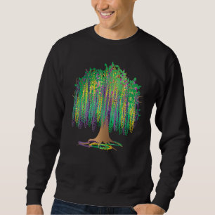 Sweatshirt Mardi Gras Carnaval Mexicain Graphic Bead Tree Bou
