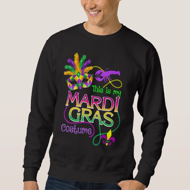 Sweatshirt Mardi Gras Costume It's a Mardi Gras Thing Beads a (Devant)