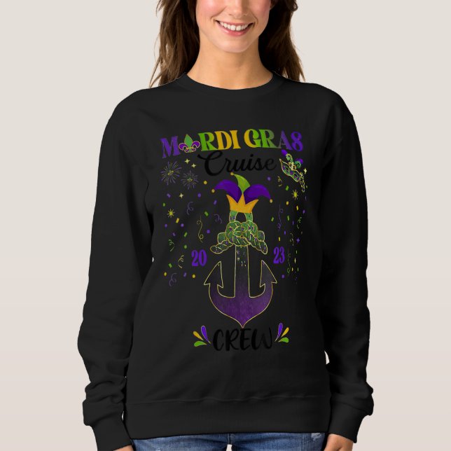 Sweatshirt Mardi Gras Cruise Carnival Trip (Devant)