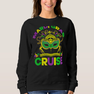 Sweatshirt Mardi Gras Cruise Cruise Mask Cruise Carnival Fe