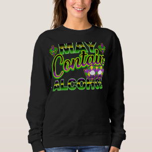 Sweatshirt Mardi Gras Drôle Alcool Boire La Nouvelle-Orléans