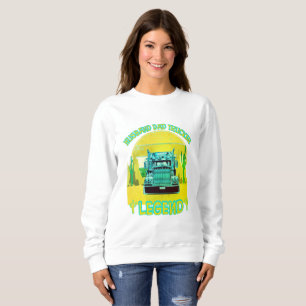 Sweatshirt mari papa camionneur légende