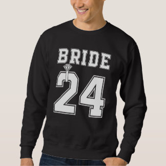 Sweatshirt Mariée 2024 Fiançailles Réception de Mariage Propo