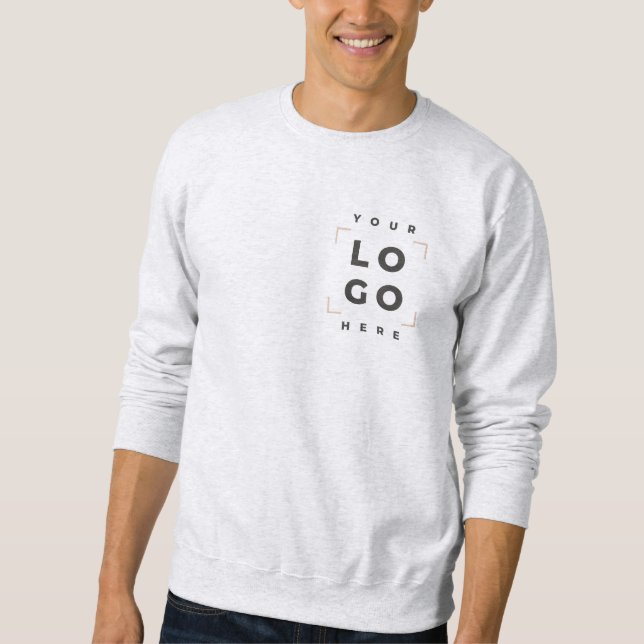 Sweatshirt Marquage de votre logo travail coordonné usure uni (Devant)