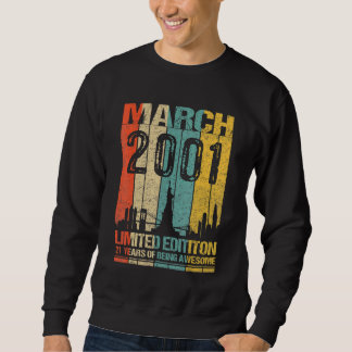 Sweatshirt Mars 2001 21 Ans D'Être Impressionnant