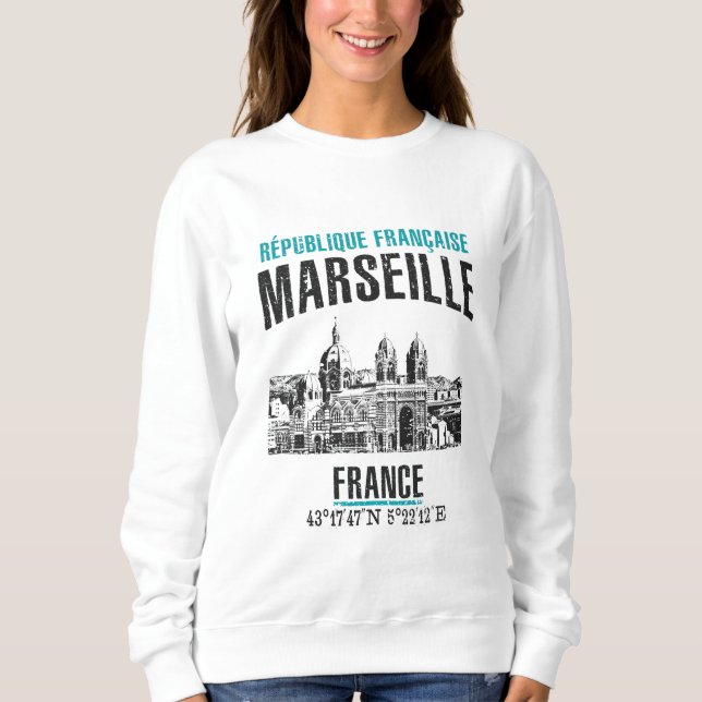 Sweatshirt Marseille (Devant)