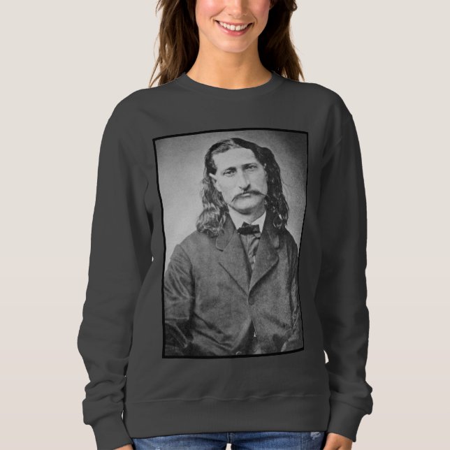 Sweatshirt Marshal Wild Bill Hickok Old West Gunfighter (Devant)