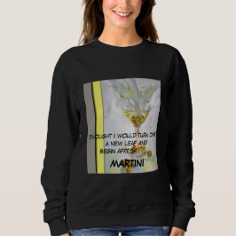 Sweatshirt Martini Splash
