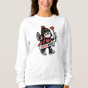 Sweatshirt Mascotte de rue Queen of Hearts — Grind Crew Editi