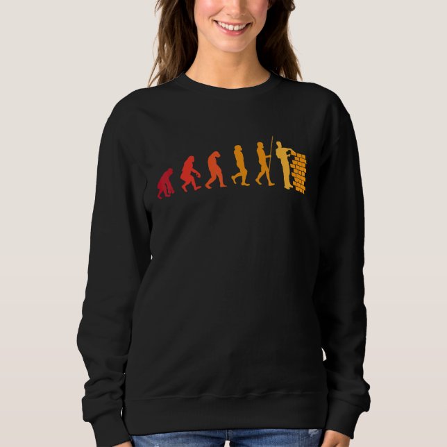 Sweatshirt Mason Evolution Wall Builder (Devant)