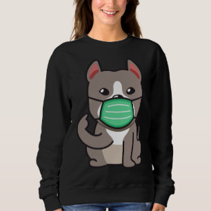 Sweatshirt Masques Visage Pitbulles