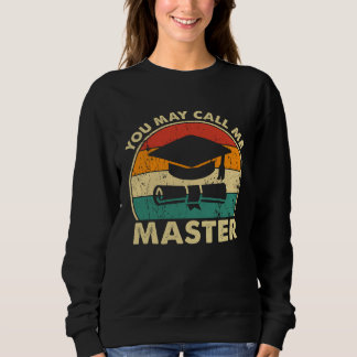 Sweatshirt Masters Degree Designs For Men Women MBA Education