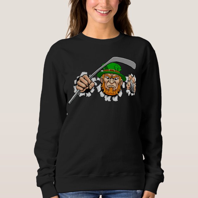 Sweatshirt Match de hockey St Patrick (Devant)