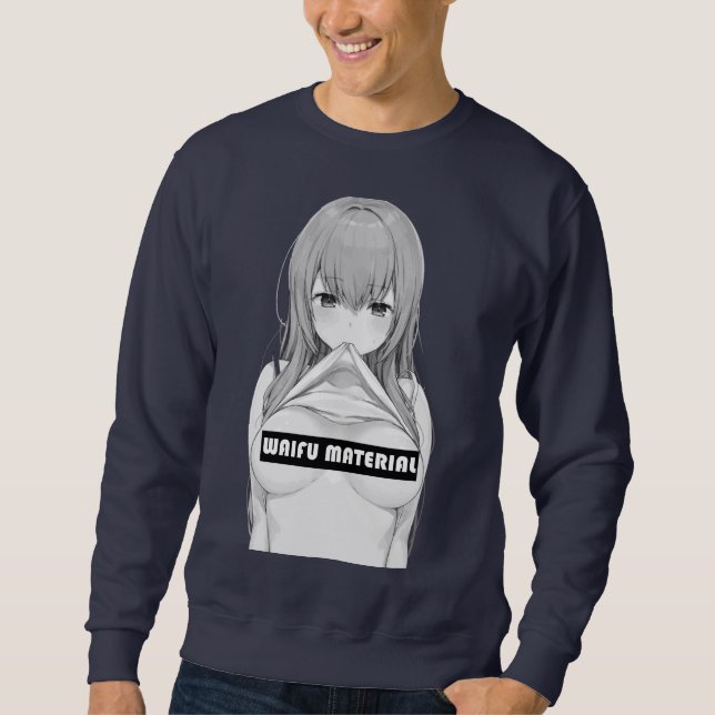Sweatshirt Matériel Waifu  (Devant)