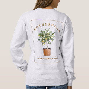 Sweatshirt Maternité Soignant un citronnier