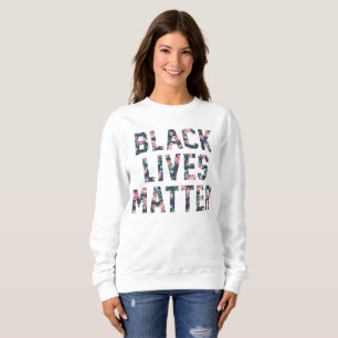 Sweatshirt Matière noire des vies florale