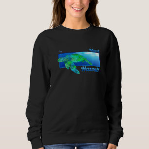 Sweatshirt Maui Hawaii nage Honu