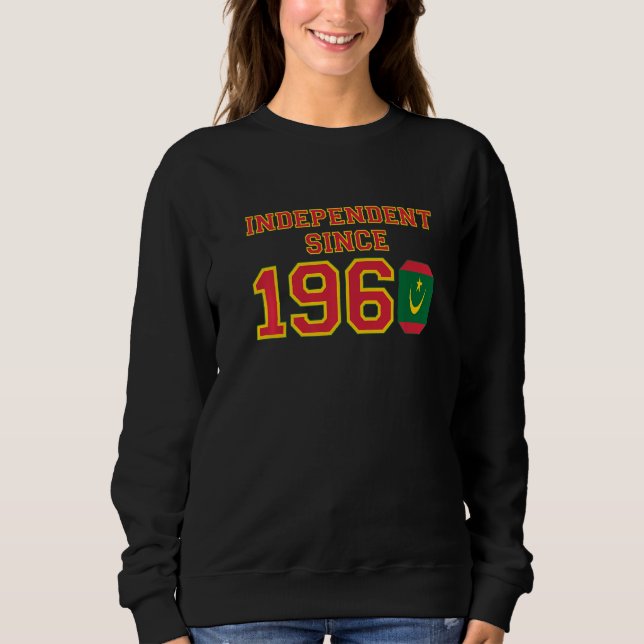 Sweatshirt Mauritania - Independent Since 1960 Premium (Devant)