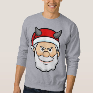 Sweatshirt mauvais Noël mauvais père Noël