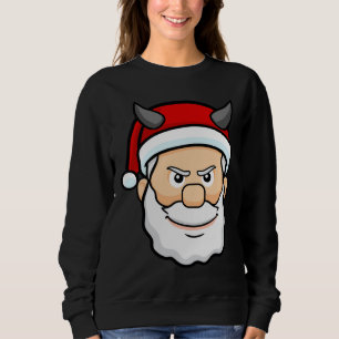 Sweatshirt mauvais Noël mauvais père Noël