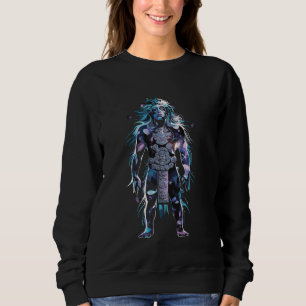 Sweatshirt Maya Dieu Maya Mythologie Maya Cosmique Ancien Hun