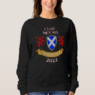 Sweatshirt Mccall Family Reunion 2022 Scottish Clan