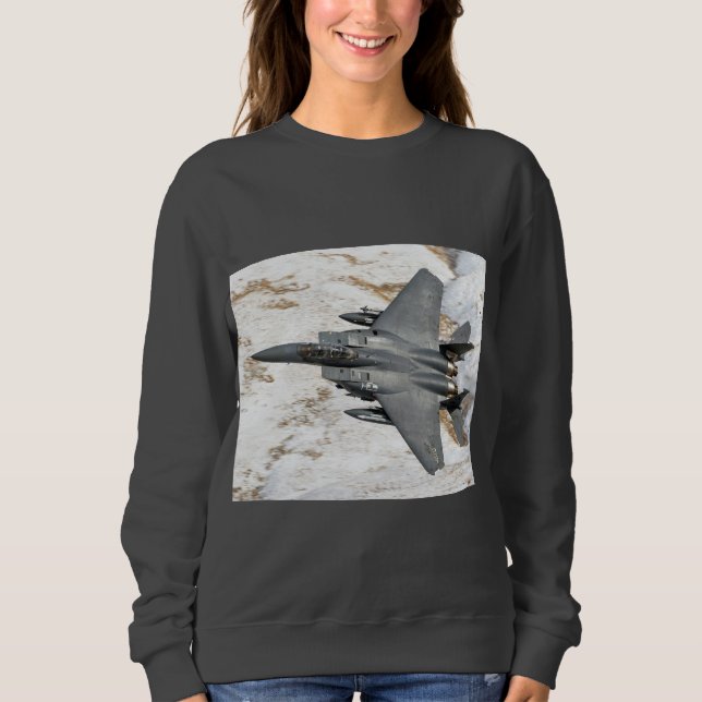 Sweatshirt McDonnell Douglas F-15 Eagle (Devant)