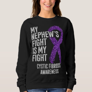 Sweatshirt MCF La lutte de mon neveu est ma lutte Fibrose kys