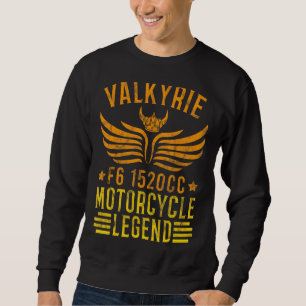 Sweatshirt Mécan motocycliste vintage Valkyrie F6 1520cc