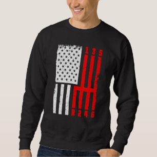 Sweatshirt Mécanicien automobile graphique rétro technicien d