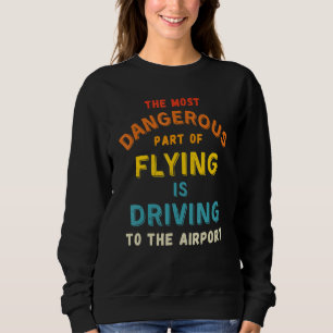 Sweatshirt Mécanicien d'avion pilote hélicoptère aéronef avia