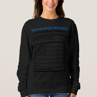Sweatshirt Mécanicien d'entretien Automotive Nutritio