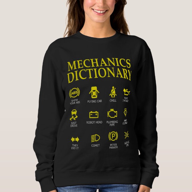 Sweatshirt Mécanique de réparation automobile Diesel Engineer (Devant)