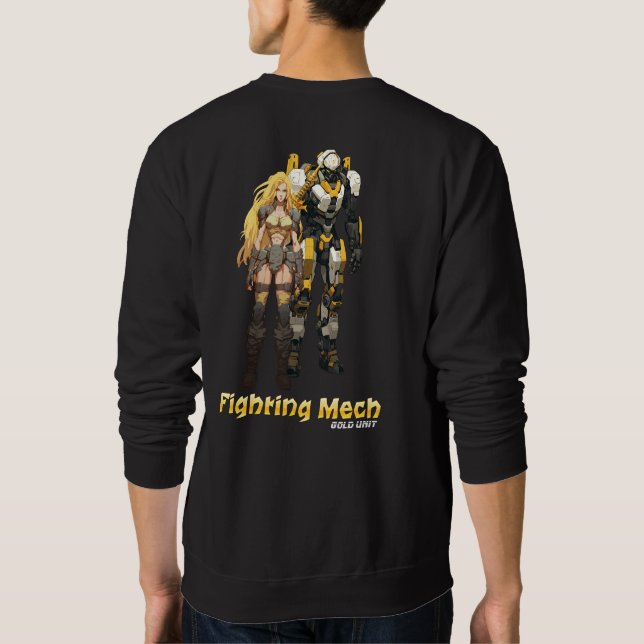 Sweatshirt Mech de combat (unité Gold) (Dos)