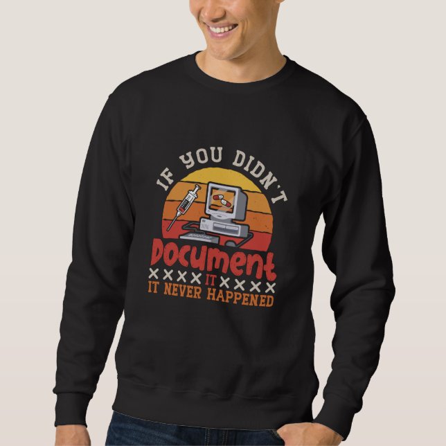 Sweatshirt Medical Coder If You Didn't Document ICD Coding (Devant)