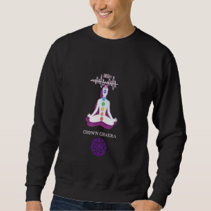 Sweatshirt Méditation de Crown Chakra