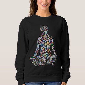 Sweatshirt Méditation de yoga Santé des femmes détendues