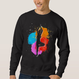 Sweatshirt Méditation Spirituelle Namaste Yogi Bouddhiste Col