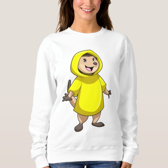 Sweatshirt Meerkat avec Raincoat (Devant)