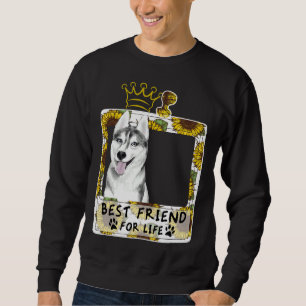 Sweatshirt Meilleur Ami Pour La Vie Pour Husky