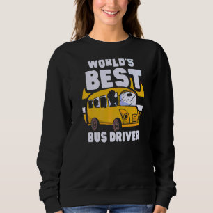 Sweatshirt Meilleur Bus Conducteur Du Monde Bus Busman Job Op