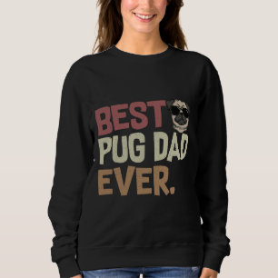 Sweatshirt Meilleur Carlin Papa Jamais Drôle Carlin Propriéta