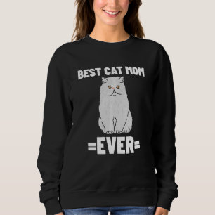Sweatshirt Meilleur Cat Maman jamais