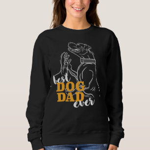 Sweatshirt Meilleur Chien Papa Jamais Je Meilleur Pitbull Box