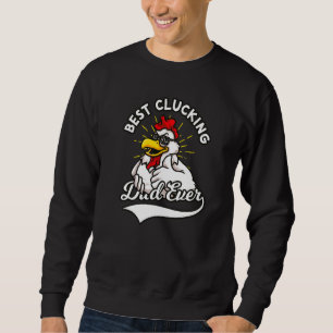 Sweatshirt Meilleur Chocolat Papa Jamais Chicken Papa Cool Ro