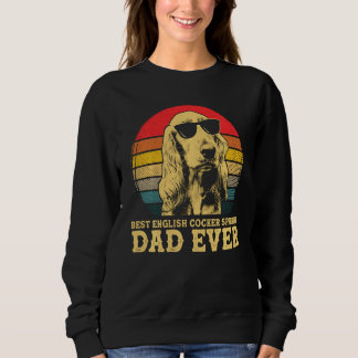 Sweatshirt Meilleur Cocker Anglais Espagnol Papa Jamais Chien