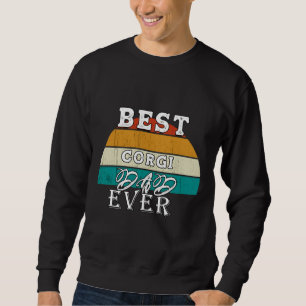 Sweatshirt Meilleur Corgi Papa Toujours Essentiel