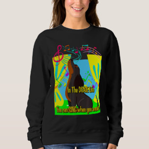 Sweatshirt Meilleur Dachshund Wiener Chien Chanter Quand Vous