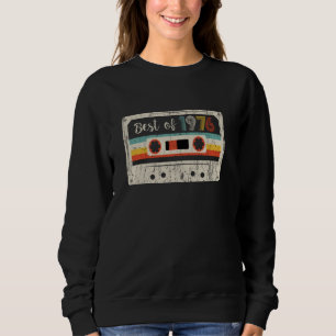 Sweatshirt Meilleur De 1976 Classic 1976 Bi Vintage De Bande 