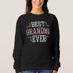 Sweatshirt Meilleur design graphique Nona Jamais Cutest Grand